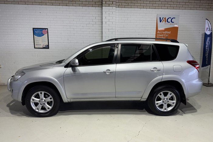 2012 Toyota RAV4 Cruiser L ACA33R MY12 4X4 On Demand Silver Pearl