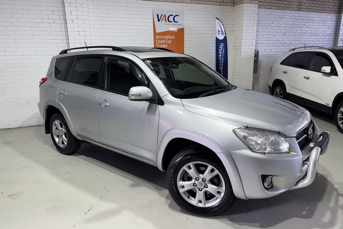 2012 Toyota RAV4 Cruiser L ACA33R MY12 4X4 On Demand Silver Pearl