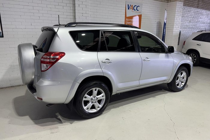 2012 Toyota RAV4 Cruiser L ACA33R MY12 4X4 On Demand Silver Pearl
