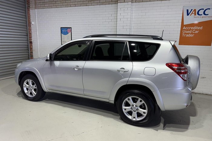 2012 Toyota RAV4 Cruiser L ACA33R MY12 4X4 On Demand Silver Pearl
