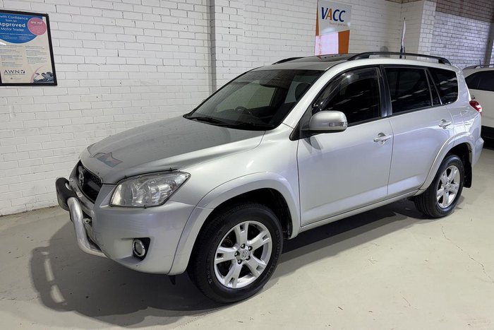 2012 Toyota RAV4 Cruiser L ACA33R MY12 4X4 On Demand Silver Pearl