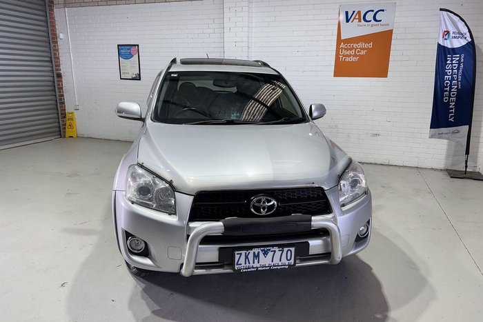 2012 Toyota RAV4 Cruiser L ACA33R MY12 4X4 On Demand Silver Pearl