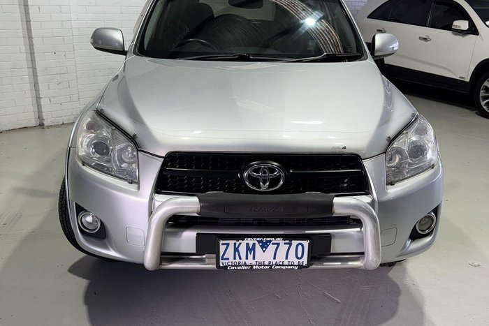 2012 Toyota RAV4 Cruiser L ACA33R MY12 4X4 On Demand Silver Pearl
