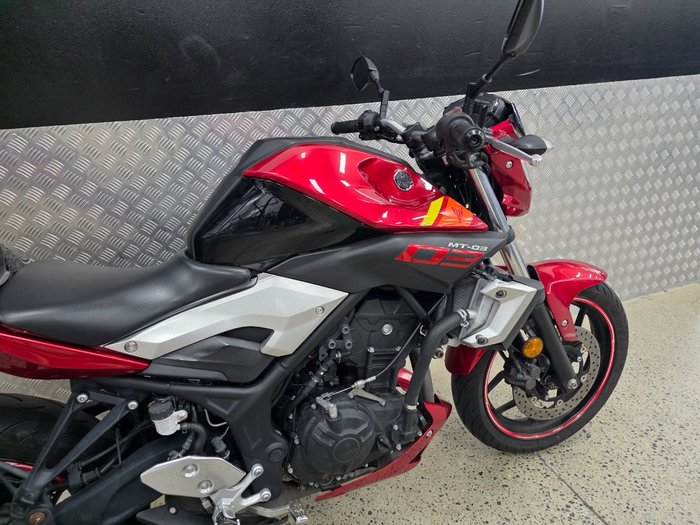2016 Yamaha MT-03 (MT03LA) (ABS) RED