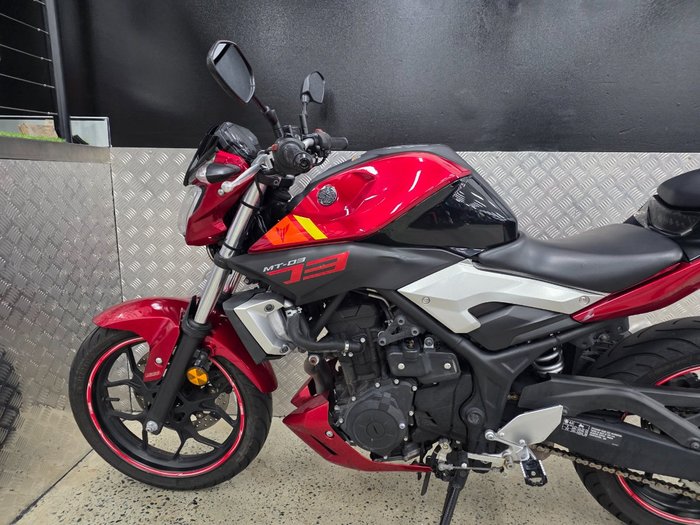 2016 Yamaha MT-03 (MT03LA) (ABS) RED