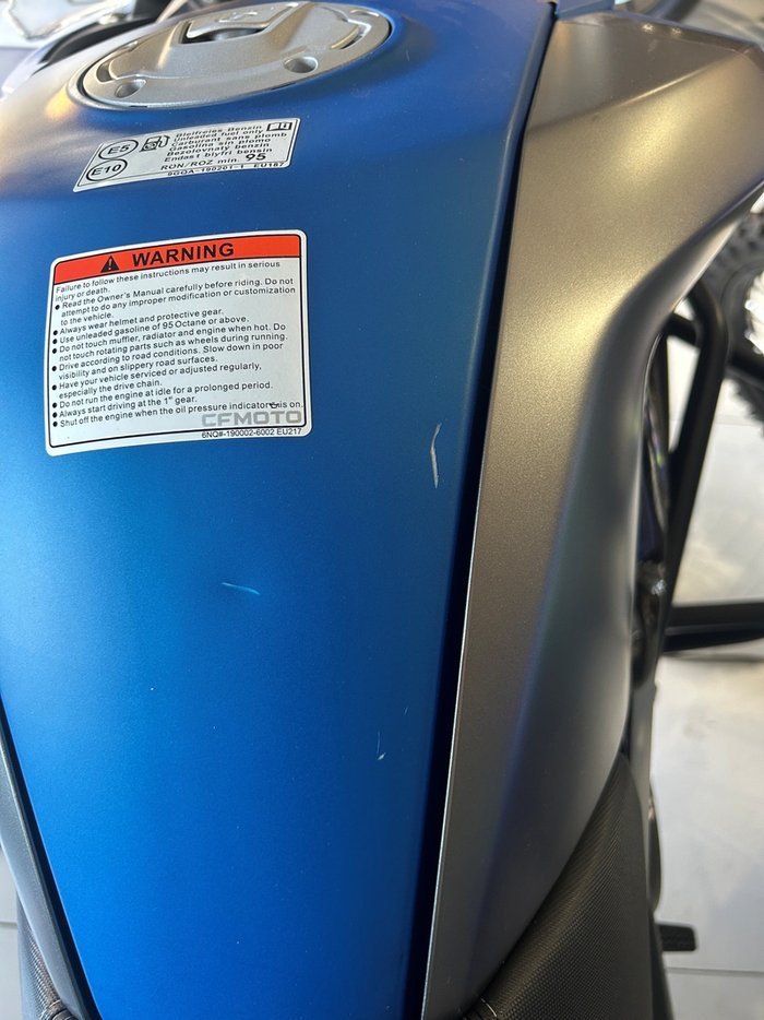 CFMOTO 650MT DUAL PURPOSE BLUE