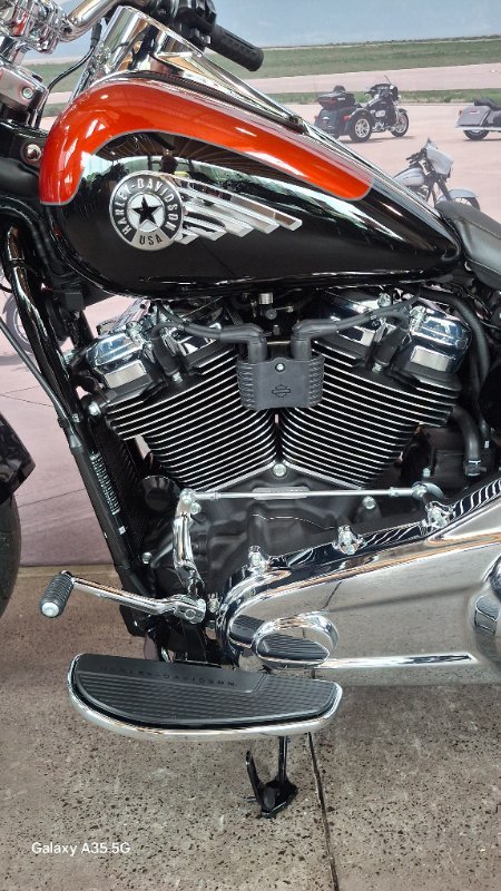 2025 Harley-davidson FLFB FAT BOY (117) WHISKEY FIRE / BLACK