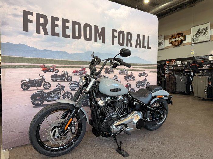 2025 Harley-davidson FXBB STREET BOB (117) BILLIARD GREY
