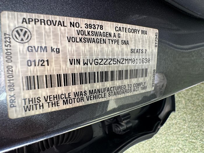 2020 Volkswagen Tiguan 140TDI Highline Allspace