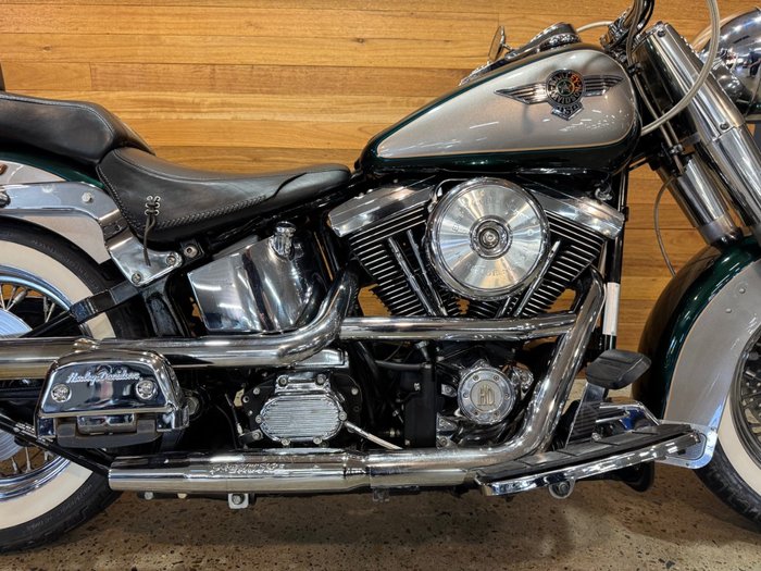 1996 Harley-davidson FLSTN HERITAGE S/TAIL SPECIAL Green