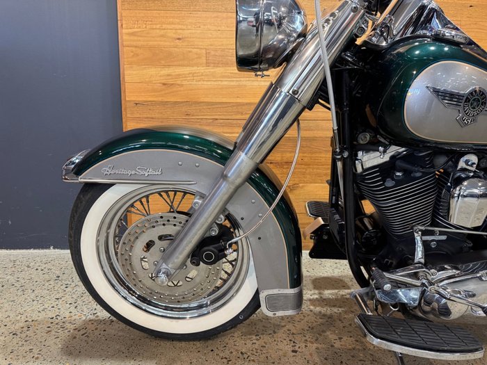 1996 Harley-davidson FLSTN HERITAGE S/TAIL SPECIAL Green