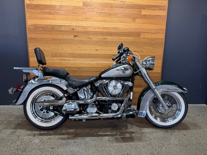 1996 Harley-davidson FLSTN HERITAGE S/TAIL SPECIAL Green