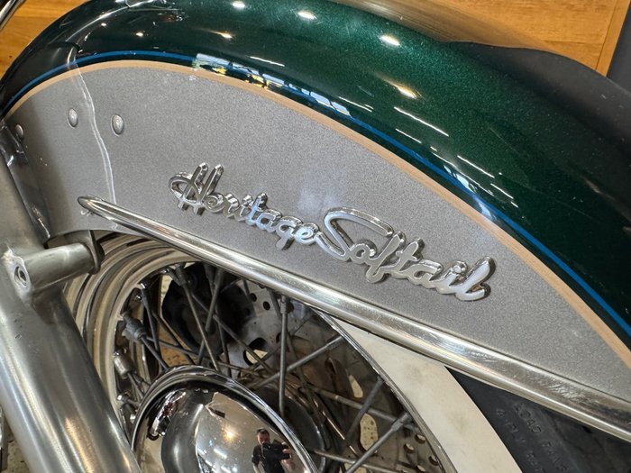 1996 Harley-davidson FLSTN HERITAGE S/TAIL SPECIAL Green