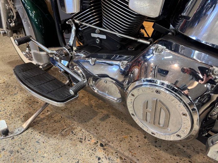 1996 Harley-davidson FLSTN HERITAGE S/TAIL SPECIAL Green