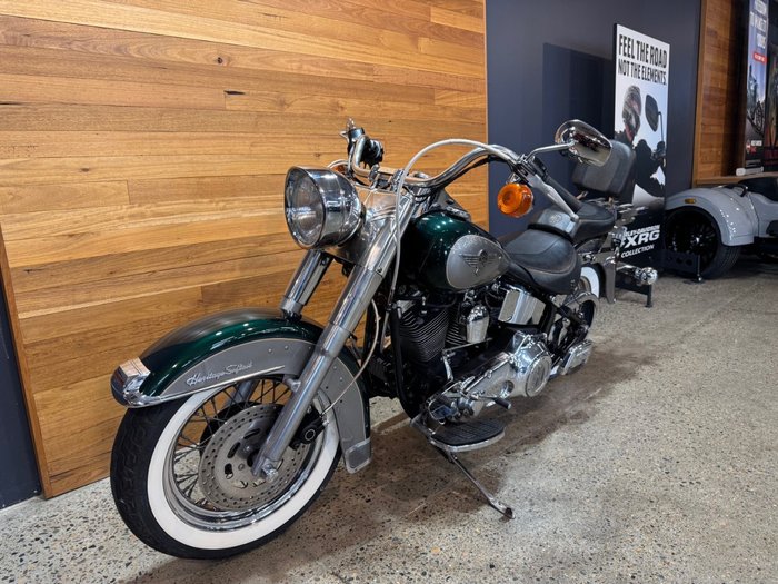 1996 Harley-davidson FLSTN HERITAGE S/TAIL SPECIAL Green