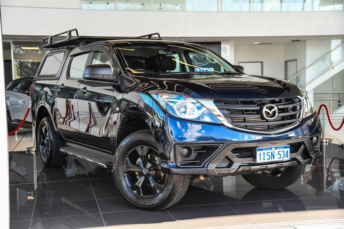 2019 Mazda BT-50 XT UR 4X4 Dual Range Deep Crystal Blue
