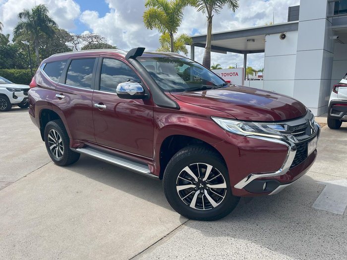2016 Mitsubishi Pajero Sport GLS QE MY16 4X4 Dual Range Terra Rossa