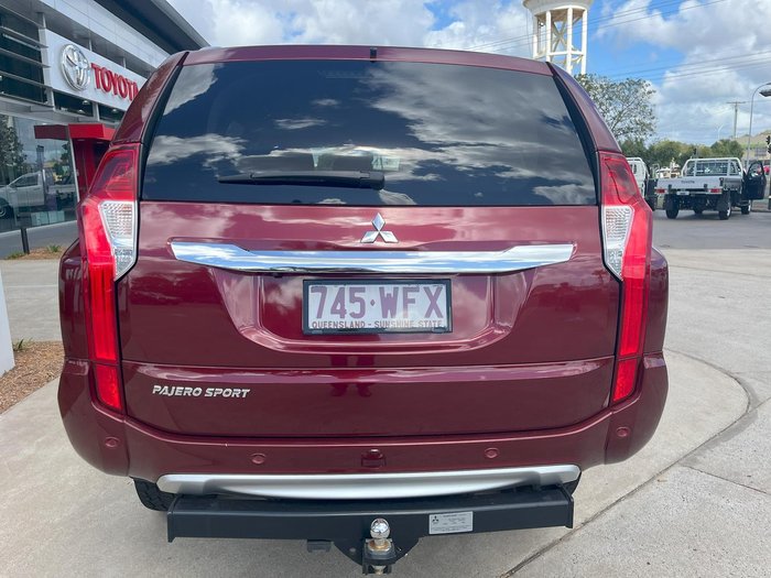 2016 Mitsubishi Pajero Sport GLS QE MY16 4X4 Dual Range Terra Rossa