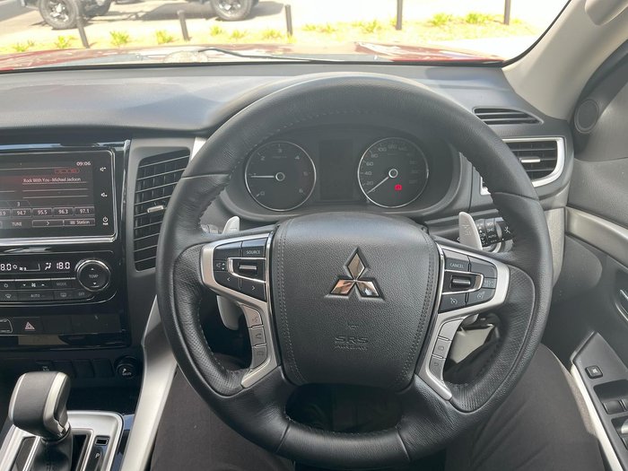 2016 Mitsubishi Pajero Sport GLS QE MY16 4X4 Dual Range Terra Rossa