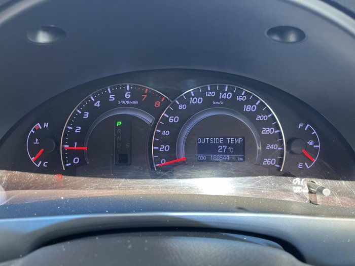 2011 Toyota Aurion AT-X GSV40R MY10 Sakana Silver