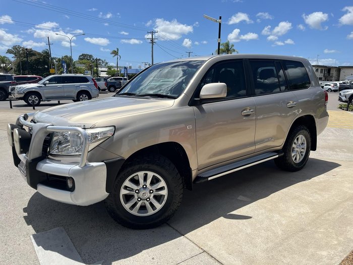 2009 Toyota Landcruiser GXL VDJ200R 4X4 Constant Vintage Gold