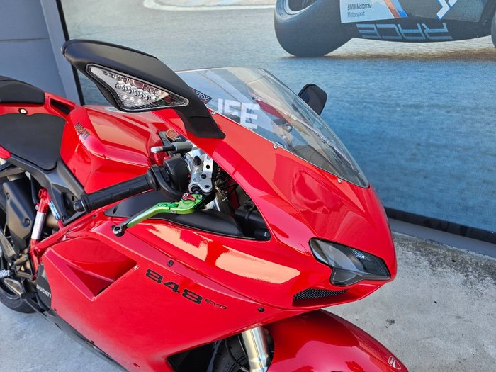 2012 DUCATI 848 EVO Red