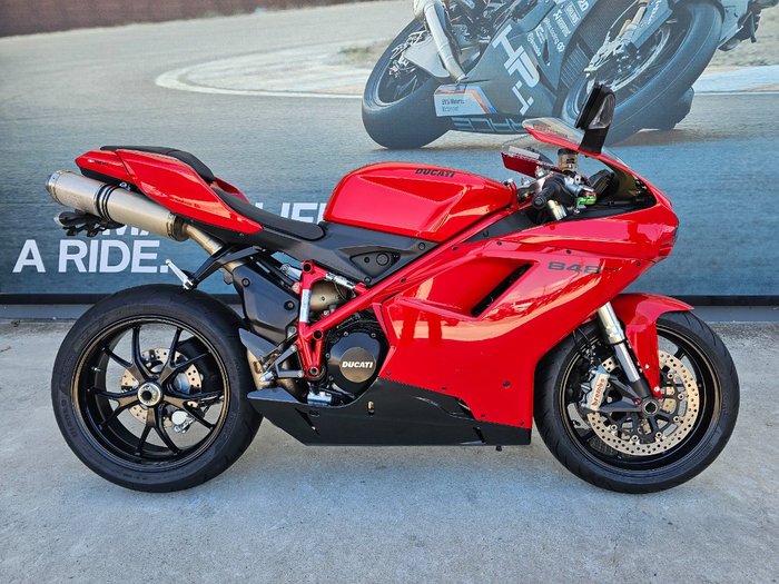2012 DUCATI 848 EVO Red