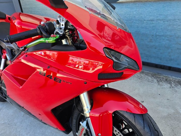 2012 DUCATI 848 EVO Red