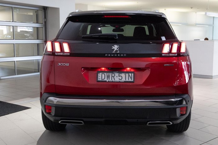 2018 Peugeot 3008 GT Line P84 MY18 RED