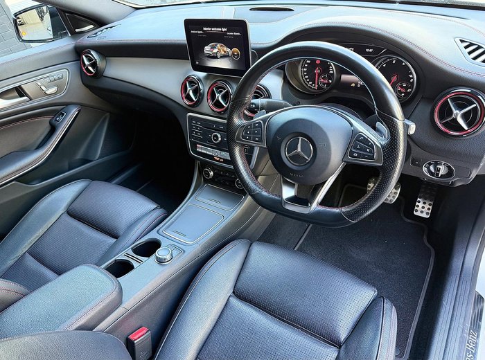 2017 Mercedes-Benz CLA-Class CLA250 Sport C117 Four Wheel Drive Polar Silver