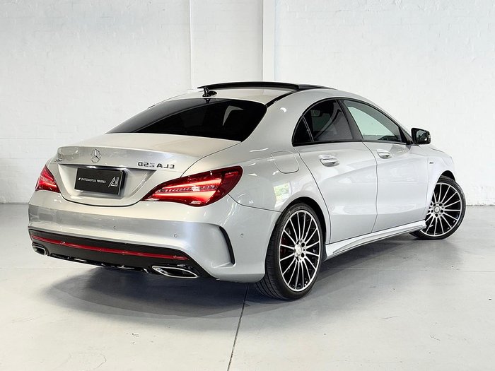 2017 Mercedes-Benz CLA-Class CLA250 Sport C117 Four Wheel Drive Polar Silver