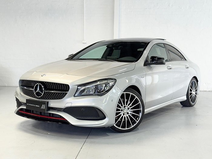 2017 Mercedes-Benz CLA-Class CLA250 Sport C117 Four Wheel Drive Polar Silver