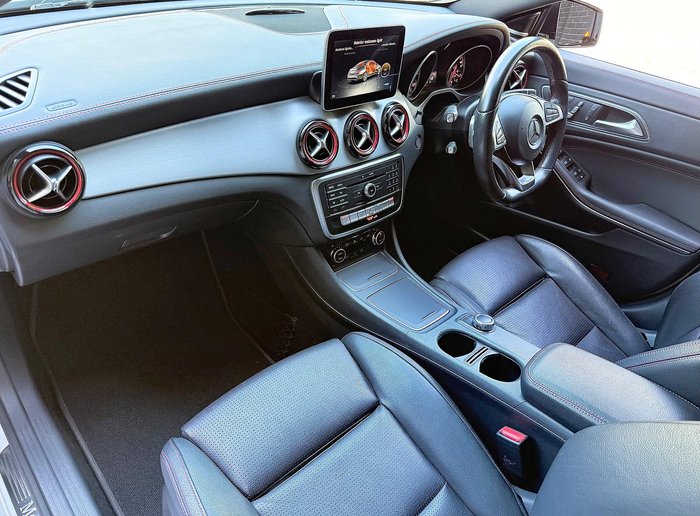 2017 Mercedes-Benz CLA-Class CLA250 Sport C117 Four Wheel Drive Polar Silver