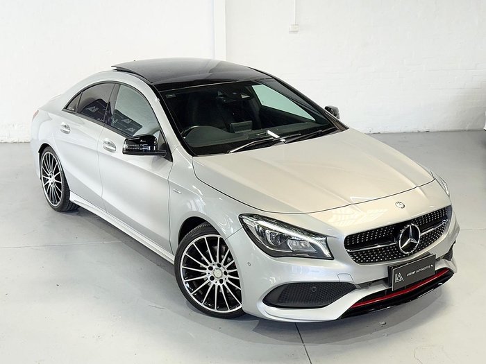 2017 Mercedes-Benz CLA-Class CLA250 Sport C117 Four Wheel Drive Polar Silver
