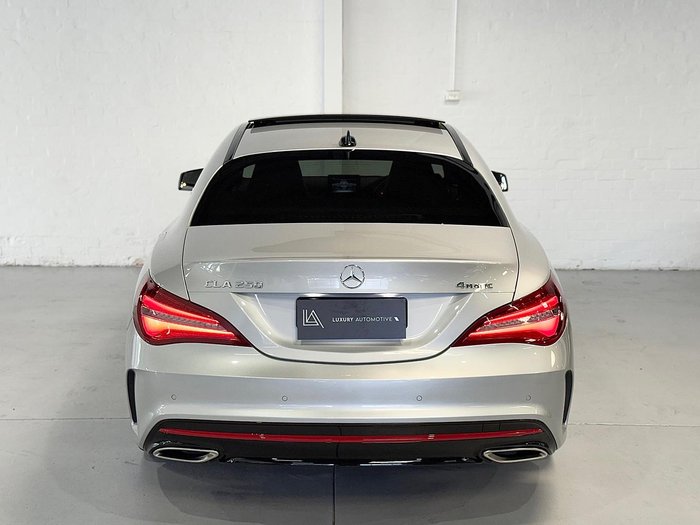 2017 Mercedes-Benz CLA-Class CLA250 Sport C117 Four Wheel Drive Polar Silver