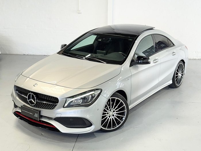 2017 Mercedes-Benz CLA-Class CLA250 Sport C117 Four Wheel Drive Polar Silver