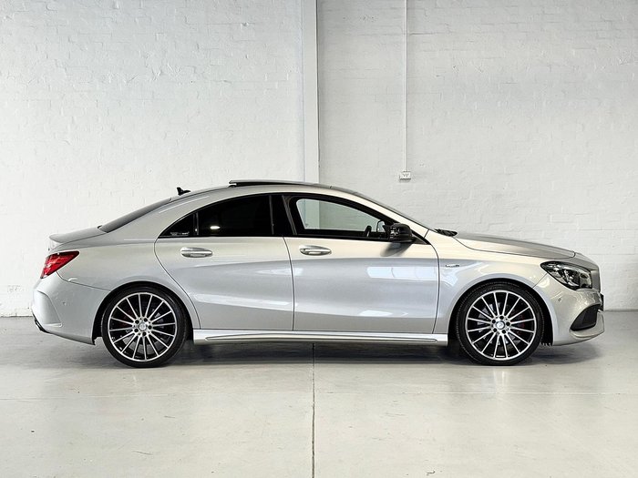 2017 Mercedes-Benz CLA-Class CLA250 Sport C117 Four Wheel Drive Polar Silver