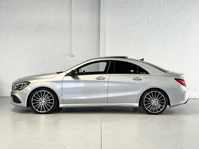 2017 Mercedes-Benz CLA-Class CLA250 Sport C117 Four Wheel Drive Polar Silver