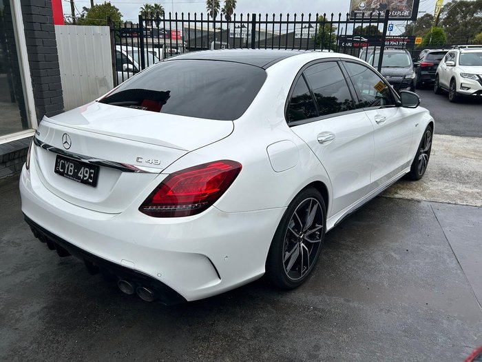 2020 Mercedes-Benz C-Class C43 AMG W205 Four Wheel Drive Polar White