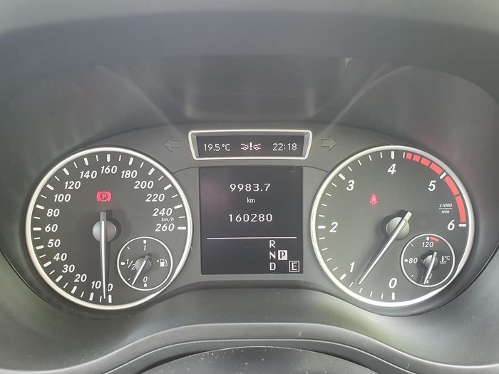 2013 Mercedes-Benz B-Class B180 BlueEFFICIENCY W246 Jupiter Red