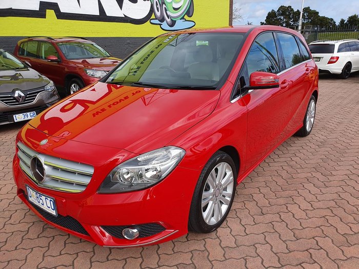 2013 Mercedes-Benz B-Class B200 CDI BlueEFFICIENCY W246 Jupiter Red