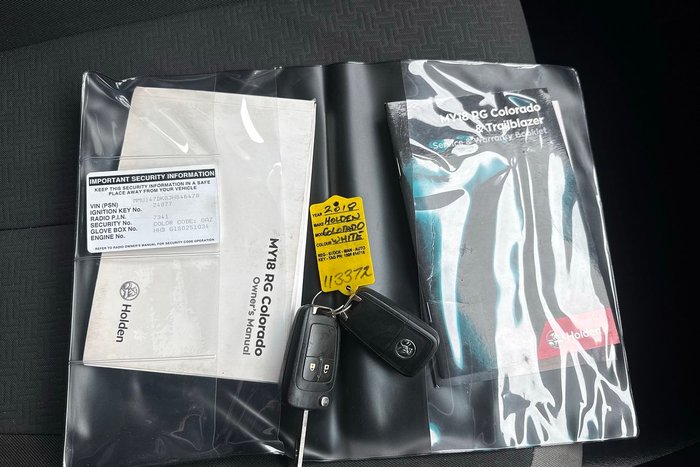 2018 Holden Colorado LS