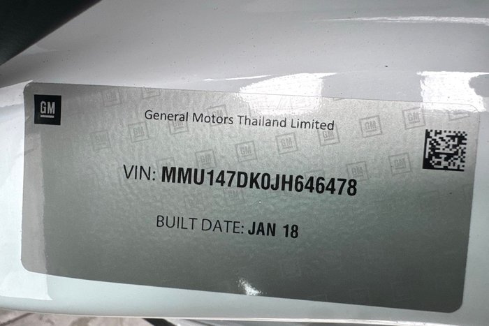 2018 Holden Colorado LS