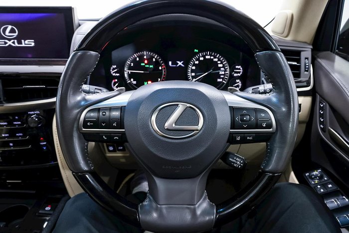 2017 Lexus LX 570 URJ201R 4X4 Dual Range White Pearl