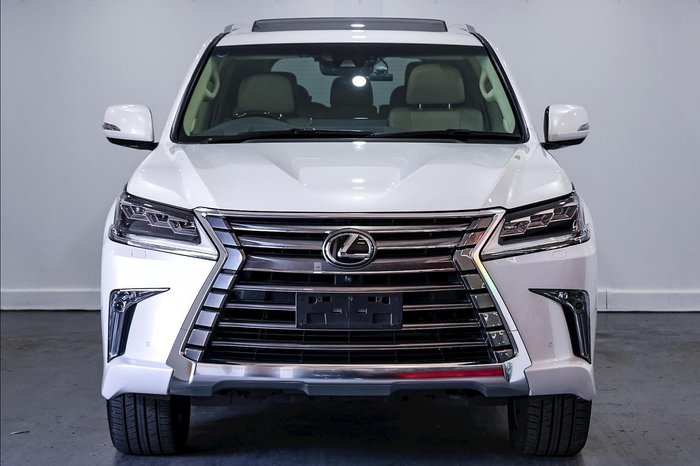 2017 Lexus LX 570 URJ201R 4X4 Dual Range White Pearl