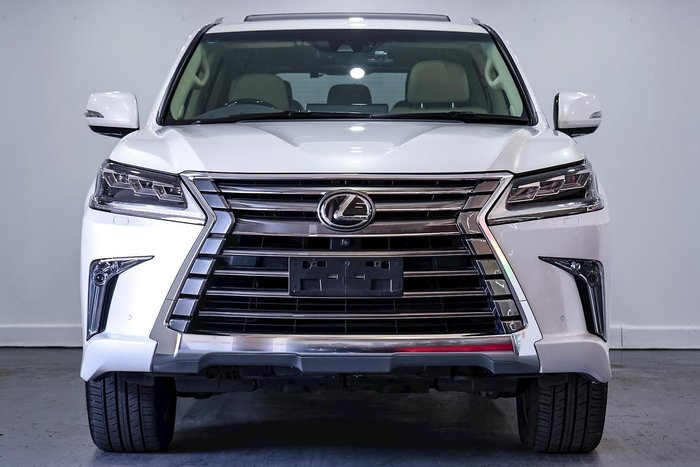 2017 Lexus LX 570 URJ201R 4X4 Dual Range White Pearl