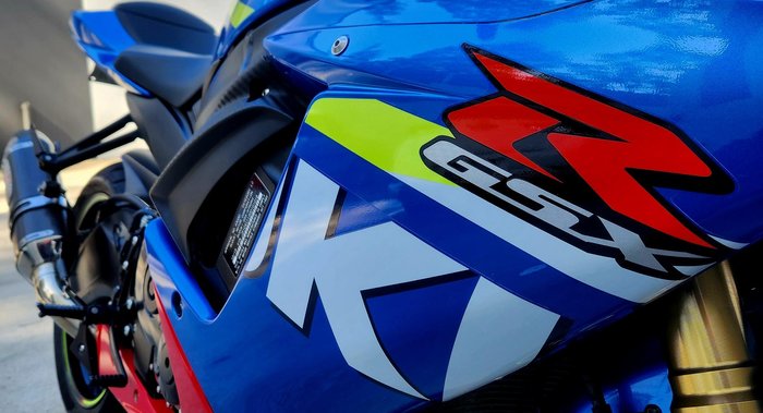 2015 Suzuki GSX-R750 GSX-R Blue