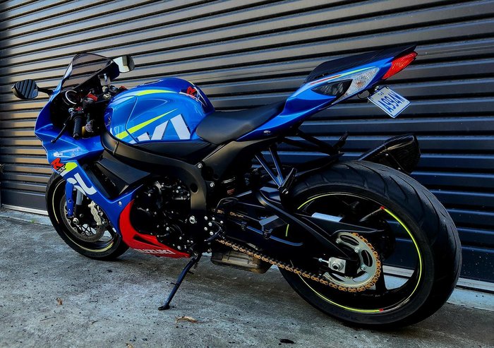 2015 Suzuki GSX-R750 GSX-R Blue