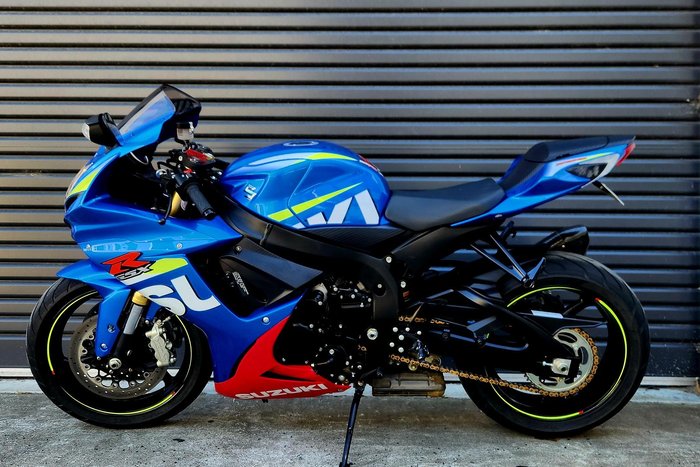 2015 Suzuki GSX-R750 GSX-R Blue