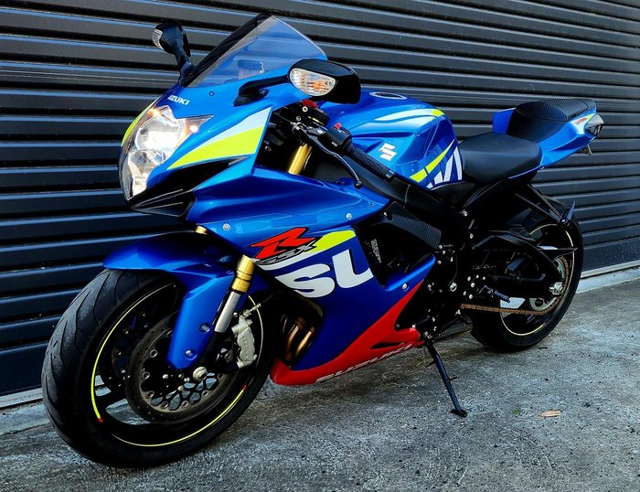 2015 Suzuki GSX-R750 GSX-R Blue